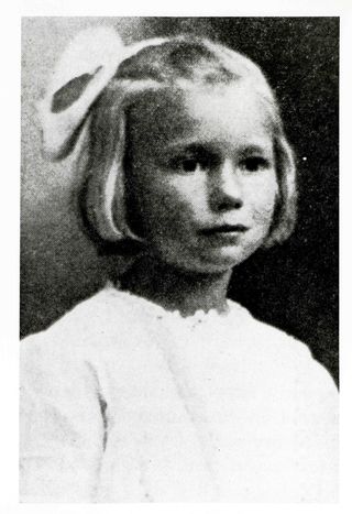 Young May Pierstorff, the most famous of the parcel post children packages. Photo Credit: Smithsonian